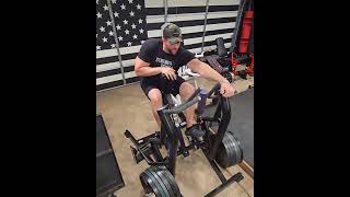 Testing Out The New ISO Low Lateral Row Machine!