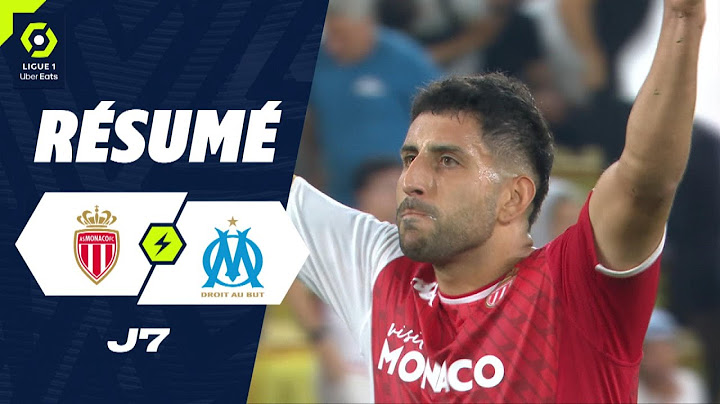 AS MONACO - OLYMPIQUE DE MARSEILLE (3 - 2) - Résumé - (ASM - OM) / 2023-2024