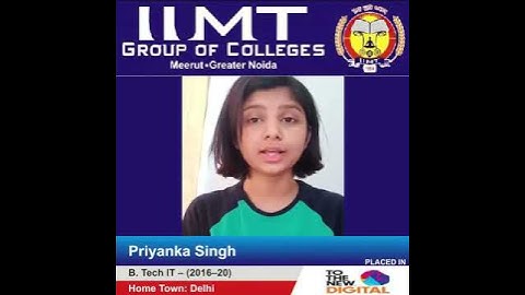 B.Tech Campus Placement | Placement After B.Tech  | Placement Review | IIMT Group Of Colleges