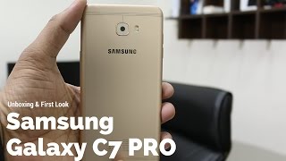 Hindi | Samsung Galaxy C7 Pro Unboxing & First Look | Sharmaji Technical