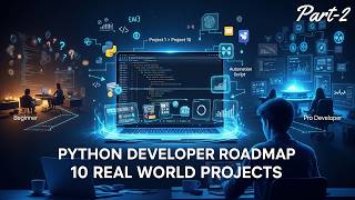 Python Developer Roadmap | 10 Real World Projects for Beginners | Python Mega Masterclass | Part-2
