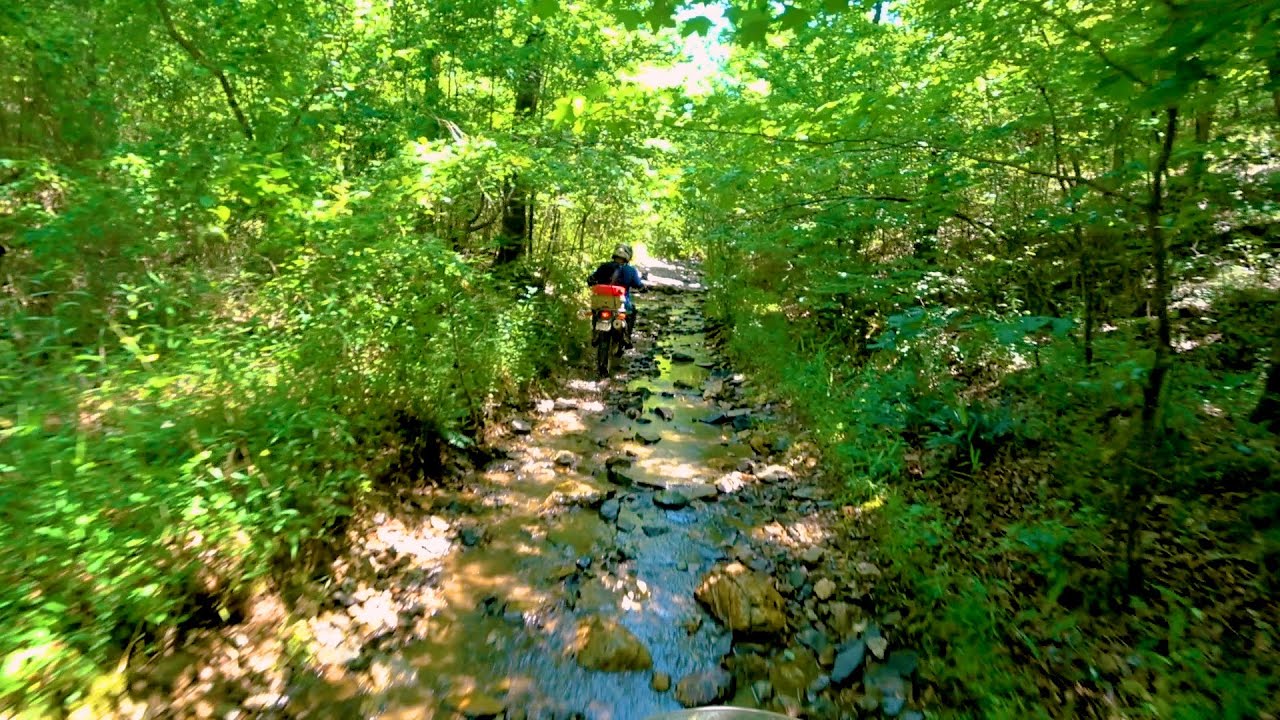Wolf Pen Gap, Mena, Arkansas On DR 650's June 2020 4K YouTube