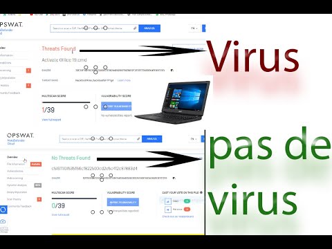 Vidéo: Comment Scanner Un Virus