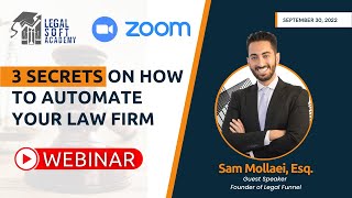 Legal Soft Academy Webinar Highlights - 3 Ways to Automating Your Law Firm screenshot 5