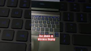 Trick to use Samsung phone as wireless Display #samsung #samsungphones