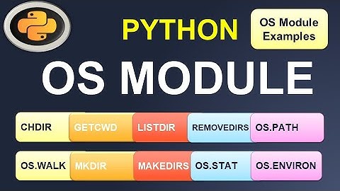 Python OS Module Tutorial #25