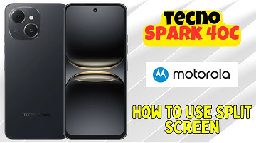 How to Use Split Screen on Tecno Spark 40C | Step-by-Step Tutorial