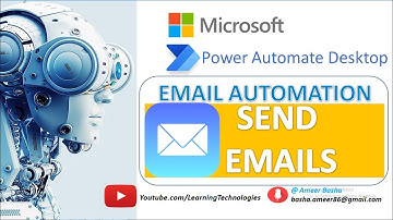Power Automate Desktop : How to work with "Send Email" Action (Email Automation)