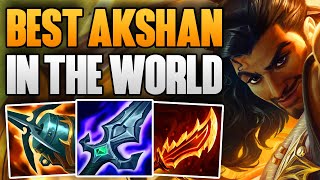 BEST AKSHAN IN THE WORLD CARRIES HIS TEAM! | CHALLENGER AKSHAN MID GAMEPLAY | Patch 14.9 S14