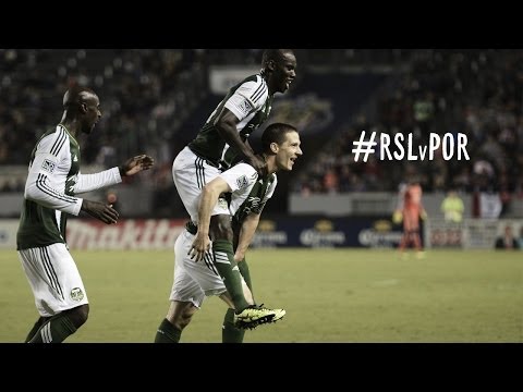 GOAL: Will Johnson blasts a knuckler past Rimando | Real Salt Lake vs. Portland Timbers