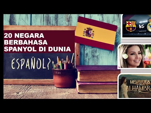 BAHASA SPANYOL:  Mengenal 20 Negara di Dunia Yang Berbahasa Spanyol