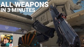 Hyper Front - All Weapons In 3 Minutes