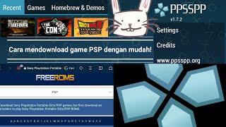 Cara Download Game PPSSPP Di Android Terbaru!! 100% Work screenshot 4
