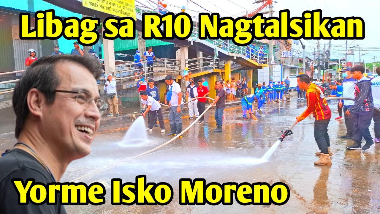 Dekadang Libag Nagtalsikan | Yorme Isko Moreno  | MDRRMO  | Flushing Operation