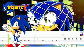 Sonic X - Gotta Go Fast | Guitar Tab