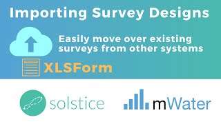 Importing Survey Designs screenshot 5