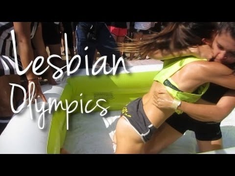 Lesbian Oil Wrestling 65