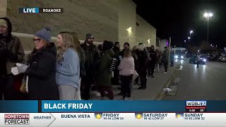 Shoppers Step Out Early For Black Friday Sales In Roanoke