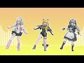 MMD Zenless Zone Zero SUNNA X JU FUFU X CORIN Summer Dance Motion 
