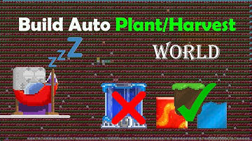 BUILDING AUTO PLANT/HARVEST WORLD 😱💰 (100% LEGAL) || LAZY FARMER TIPS || GROWTOPIA