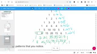 Mod 1 Topic 2 Lesson 1 Patterns Notes