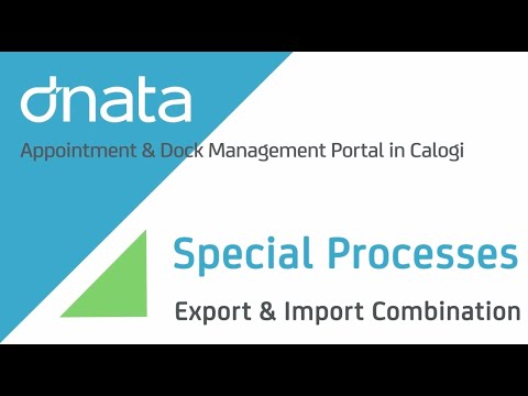 ADM Export Import Combination Appointment