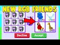 Trading *NEW* RGB FRIENDS in Adopt Me!
