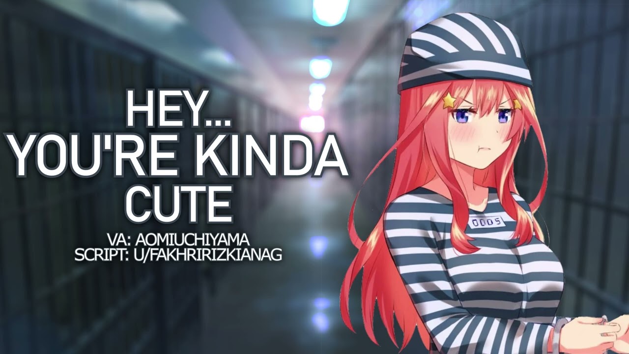 First Encounter With Your Cellmate [F4M Dominant Tomboy ASMR Roleplay]