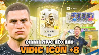 Vodka Quang | Không nản đập thẻ, ICON +8 thứ 2 trong đội hình chính chiến binh Vidic ICON +8 là đây