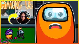 ME CONVIERTO EN SU GUARDAESPALDAS PARA QUE NADIE LA MATE DE PRIMERAS | AMONG US | CRYSTALSIMS
