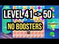 Candy Crush Soda Saga level 41 to 50 - NO BOOSTERS | VMQ GAMEPLAY