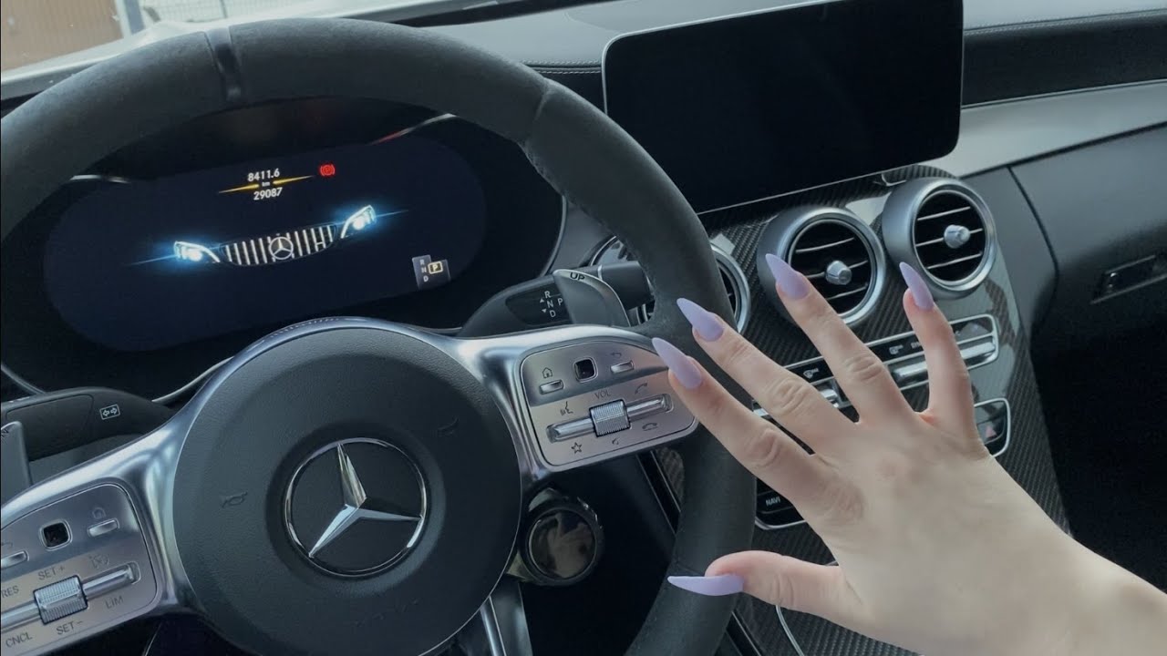 ASMR | MERCEDES C63 AMG tapping and scratching⚡️ - YouTube