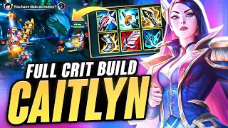 This is what Full Build Crit Caitlyn Carry looks like in Season 14