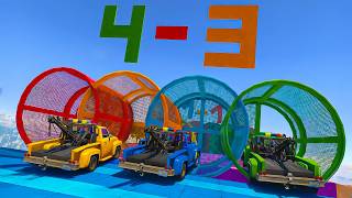 MEGA TROLL CON CARRO ATTREZZI  !!!! 🐷GARE🐷 GTA 5 ONLINE