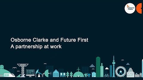 Osborne Clarke and Future First - A partnership at work