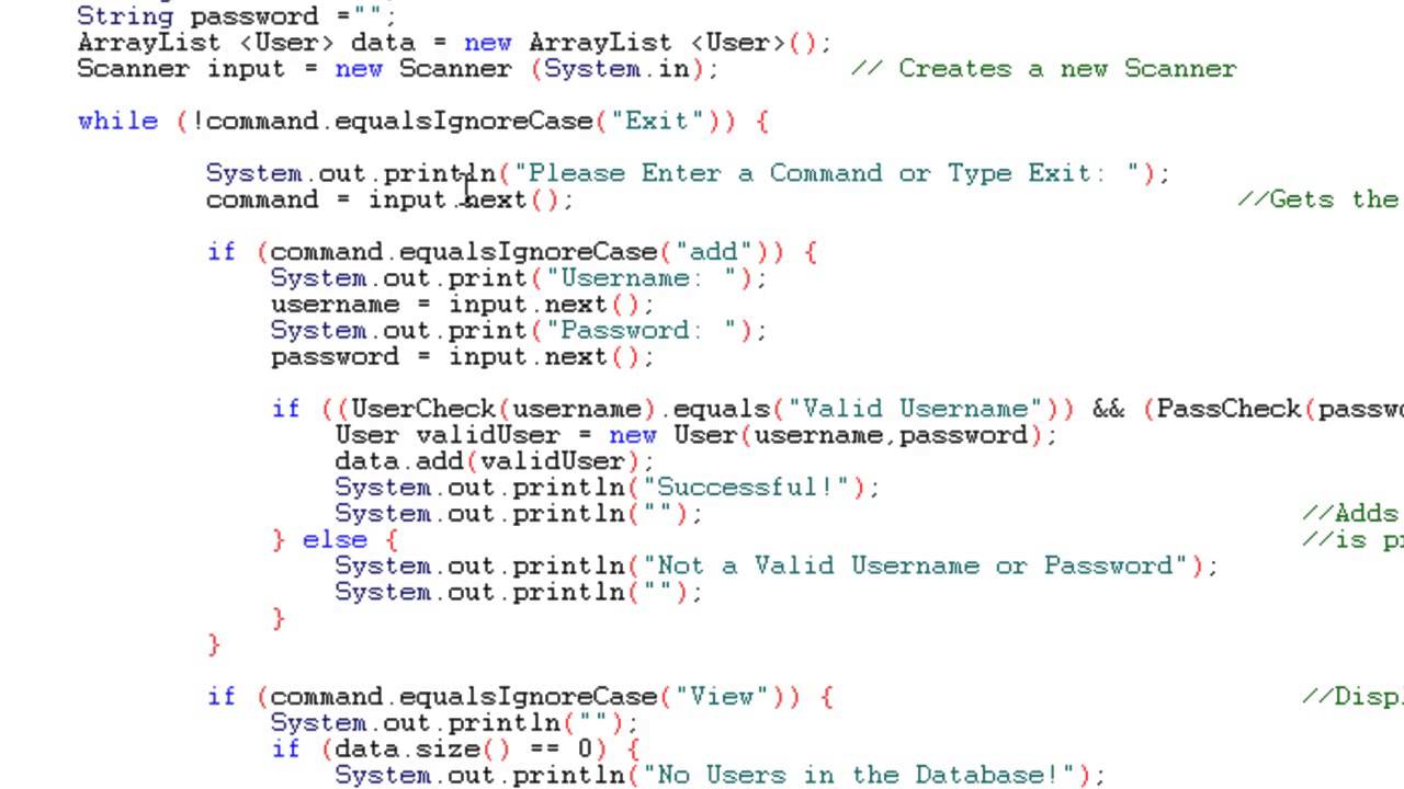 Creating a Simple Database in Java (Part 18) The Driver Class