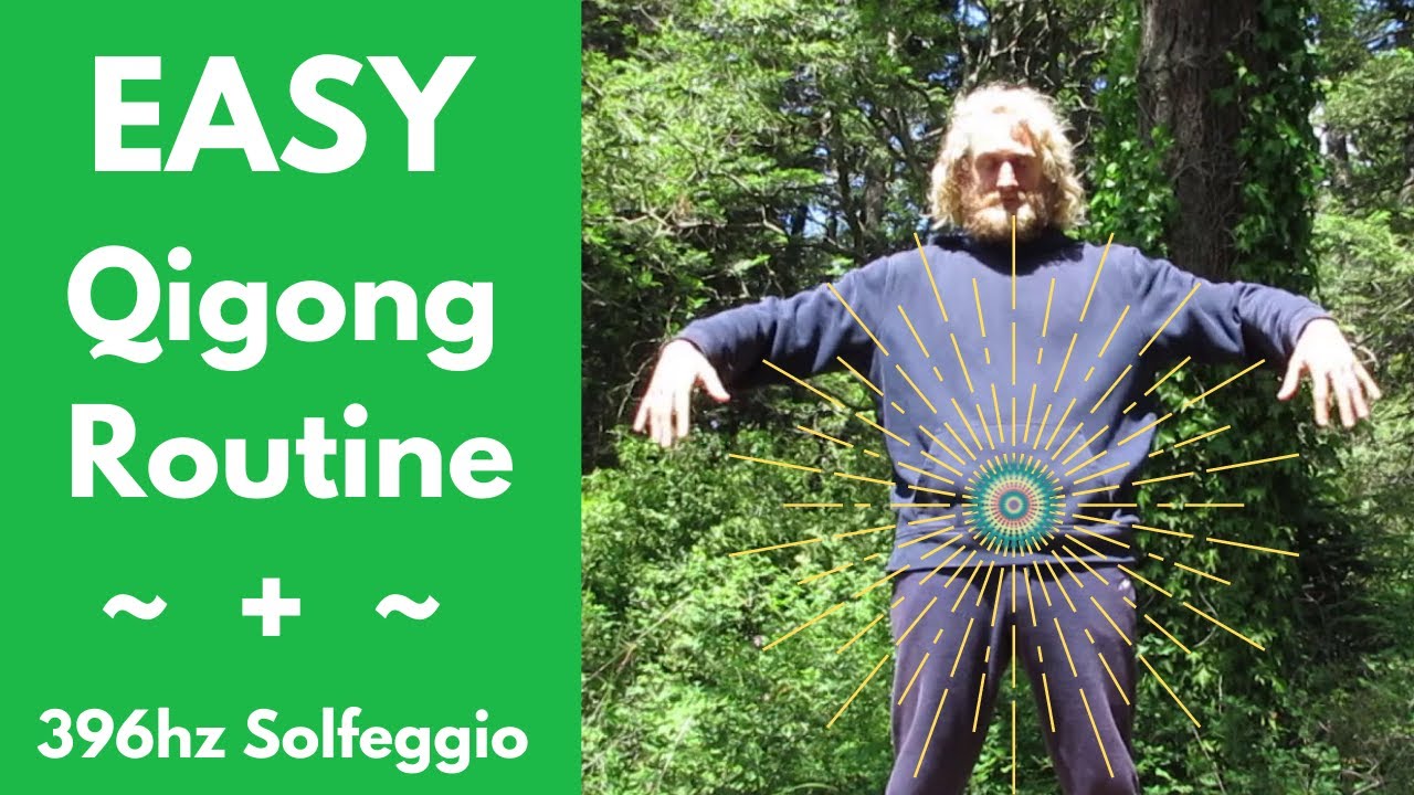 Qigong : Guided Routine with Healing Music & Forest Soundscape