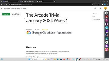 The Arcade Trivia January 2024 week 1 || Qwiklabs Arcade Solution