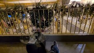 Americus Hotel, Allentown PA, Lobby During Christmas