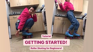 A BEGINNERS GUIDE TO GETTING STARTED ON ✨ROLLER SKATES✨ - How To Start Roller Skating Tutorial