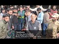 Black bear mother with two cap magam Wakat Ashkampora | rescue wildlife department sopore