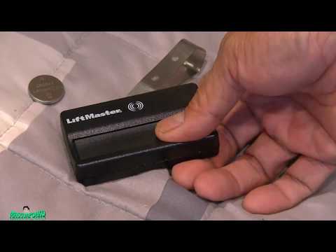 Video: Heeft een garagedeuropener een batterij?