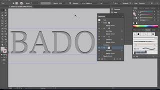 Efecto Texto Grabado sobre papel en ILLUSTRATOR