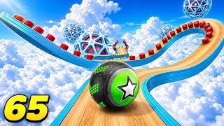 Going Balls Super Speedrun Gameplay Level 65 ⚽ 