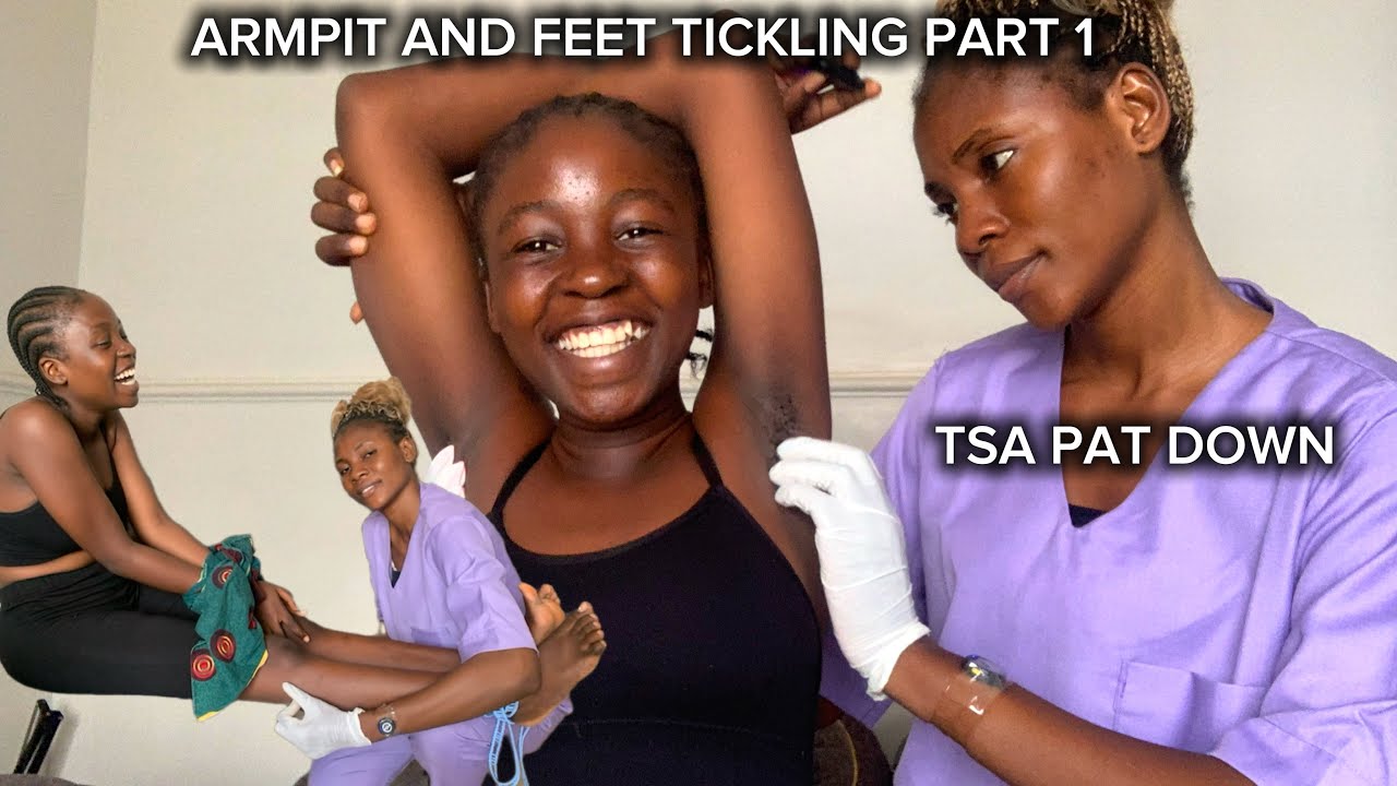 ASMR TSA Security Check - ASMR Fast & Aggressive Tickling Full Body TSA Pat Down Unintentional