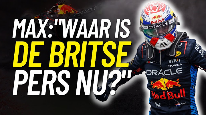 F1-update: Masterclass van Max Verstappen in Braziliaanse regen, Norris hekelt rode vlag-regels