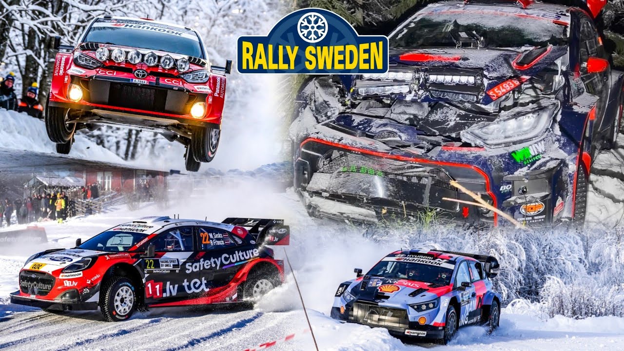 WRC Rally Sweden 2026 Pure Sound Raw Max Attack 🇸🇪  Full HD 