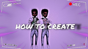 HOW TO| Jayden & Jaylen Avi | TWINS | How to Create
