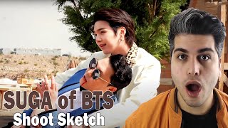 Bts 방탄소년단 - That That Prod. & Ft. Suga Of Bts Mv Shoot Sketch Reaction Kpop Tepki̇