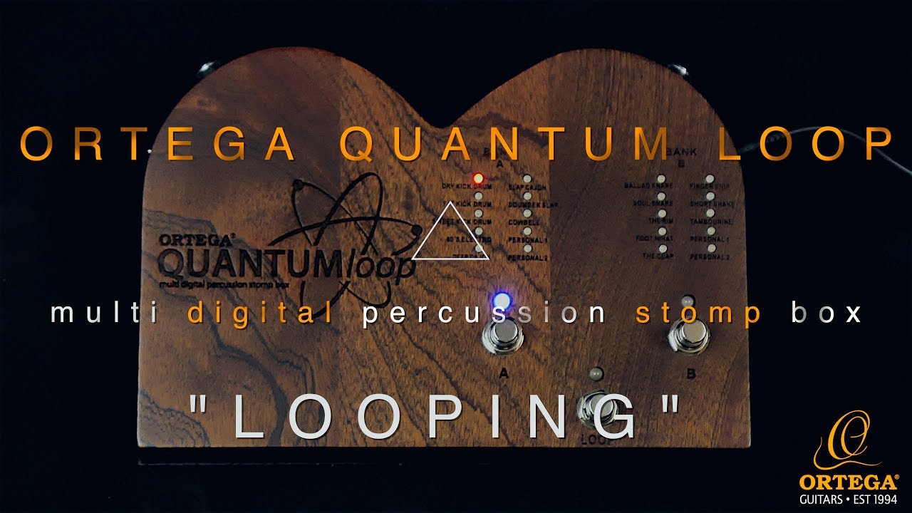 Ortega Guitars & Percussion QUANTUMloop | Looping and Overdubbing - EXPLAINED! Frank Steffen Mueller